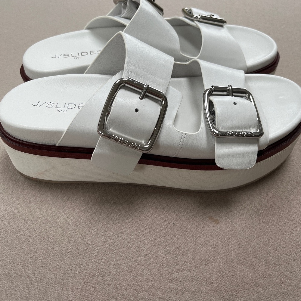 J/Slides platform sandals